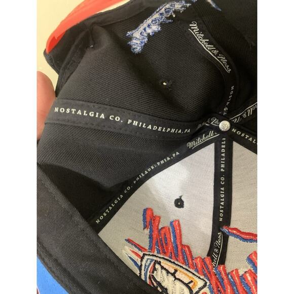 Mitchell and Ness NBA Oklahoma City Thunder OKC Steal Snapback Hat, Cap - Picture 6 of 6